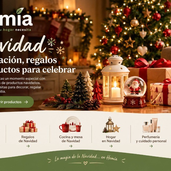 Navidad: decoración, regalos y productos para celebrar