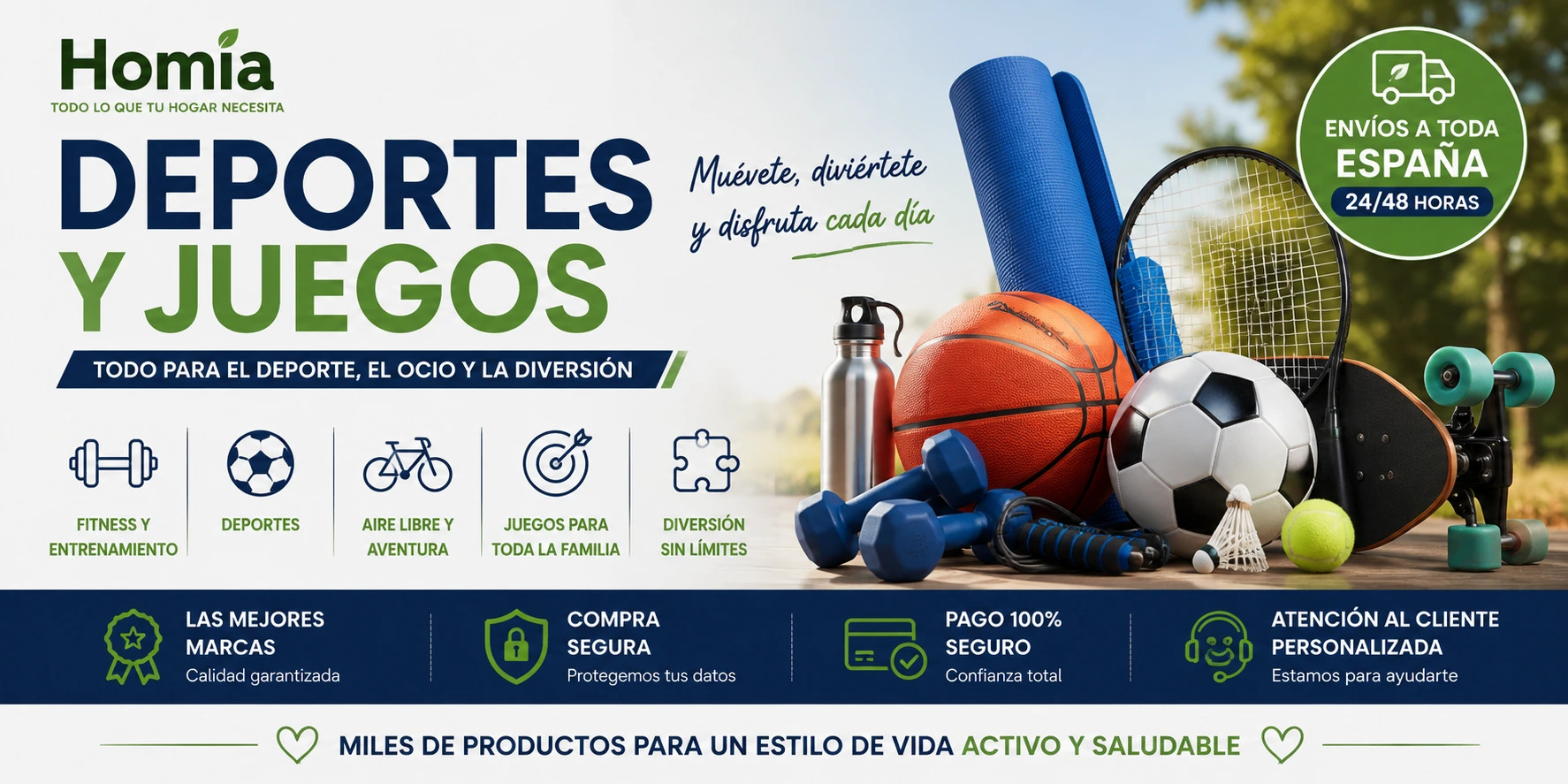 Deportes y Juegos Online | Homia