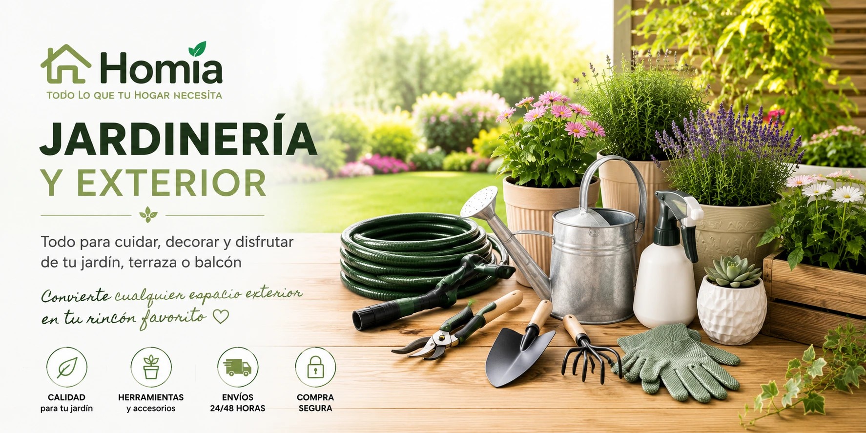 Jardinería y Exterior | Homia
