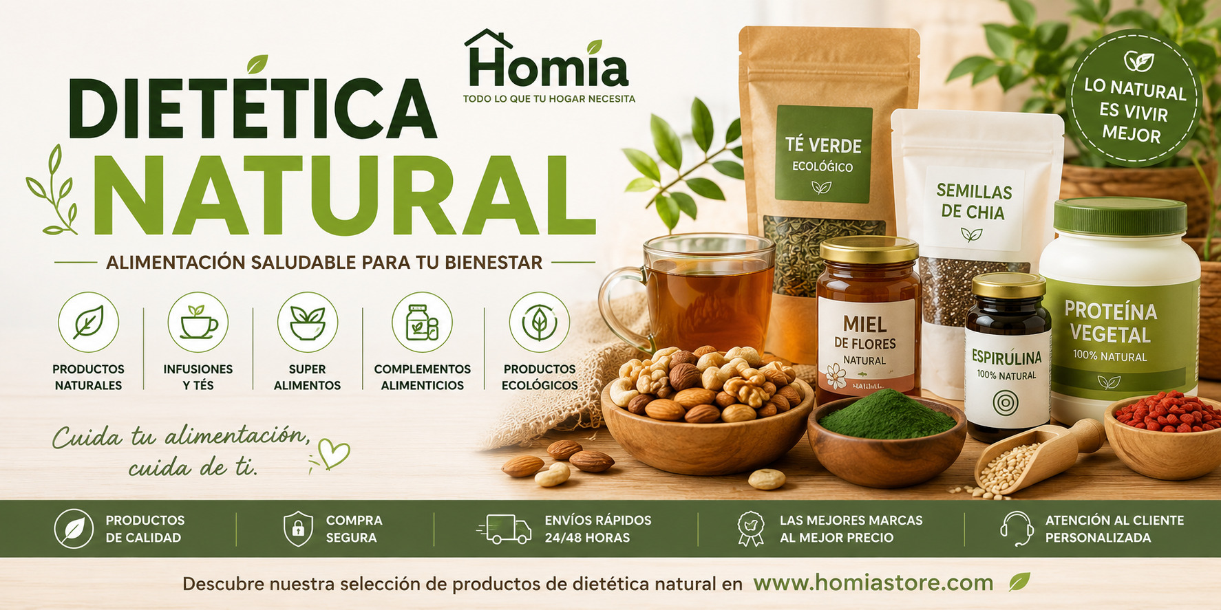 Dietética Natural Online | Homia
