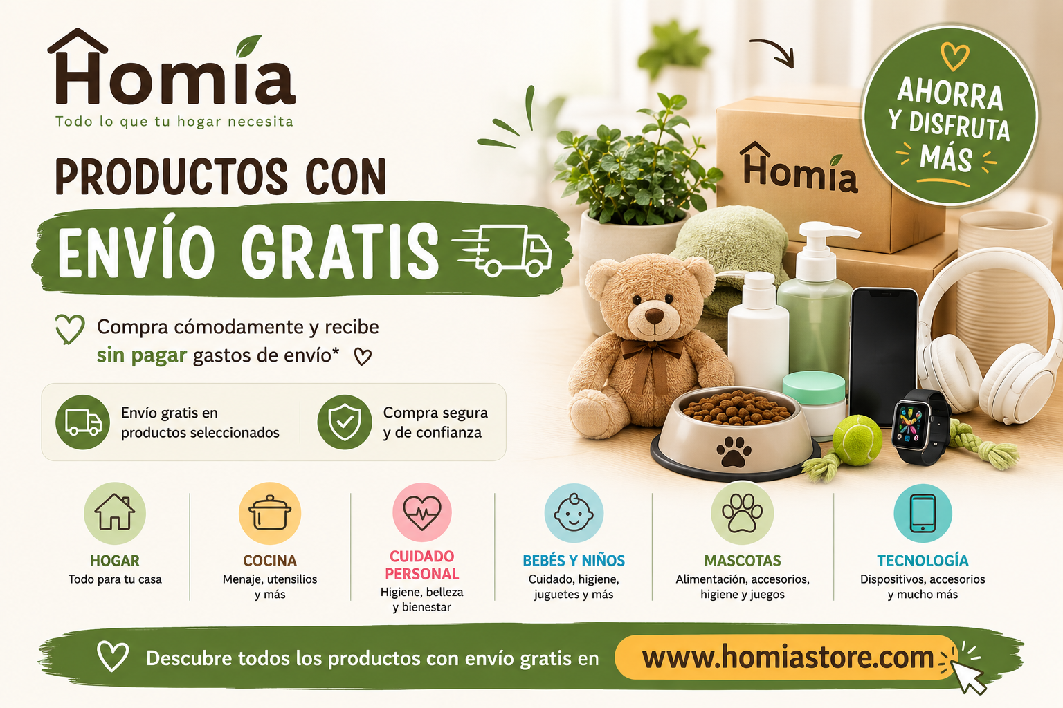 Productos con Envío Gratis