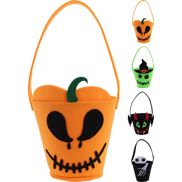 Cesta para recoger caramelos Halloween