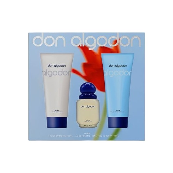 Don Algodón Mujer EDT Body Lotion Gel de Ducha