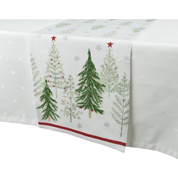Camino de mesa algodón Navidad 