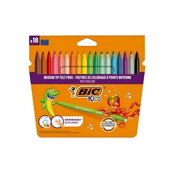 BIC Kids Rotuladores Colores Vivos 18uds