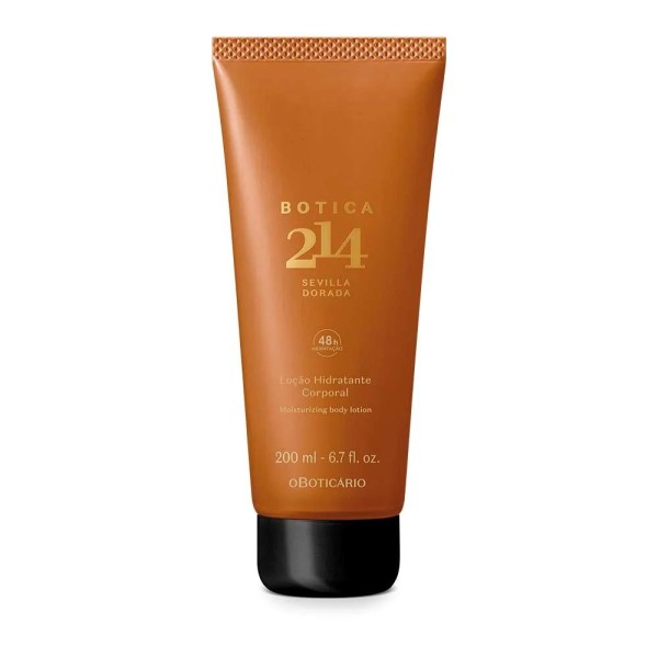 O Boticário Loción Corporal Hidratante Botica 214 Sevilla Dorada 200 ml